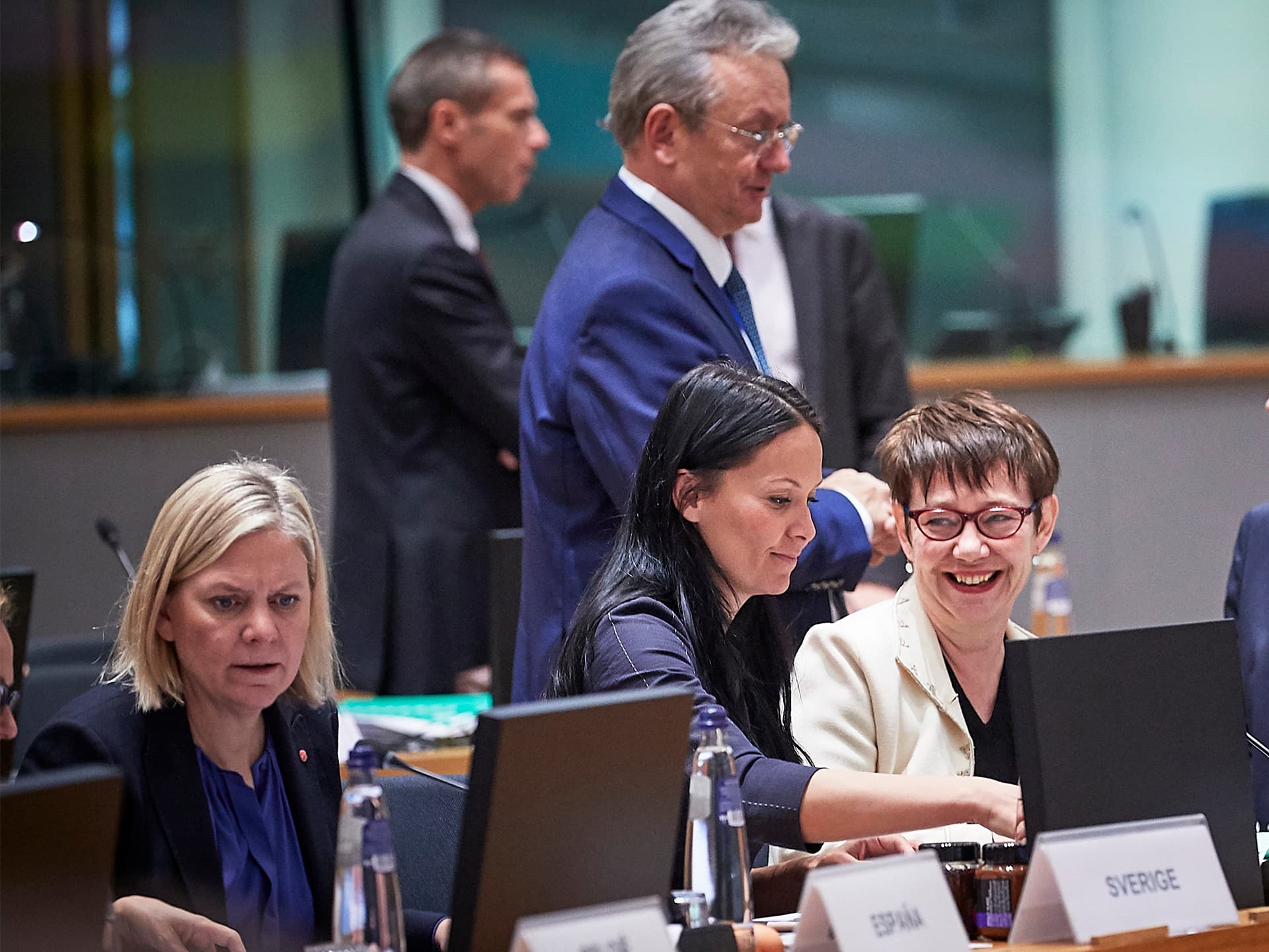 Finansministermöte i EU