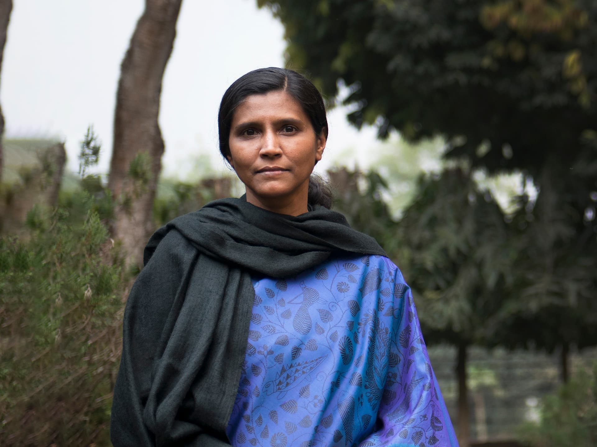 Ett porträtt av Khodeja Sultana.