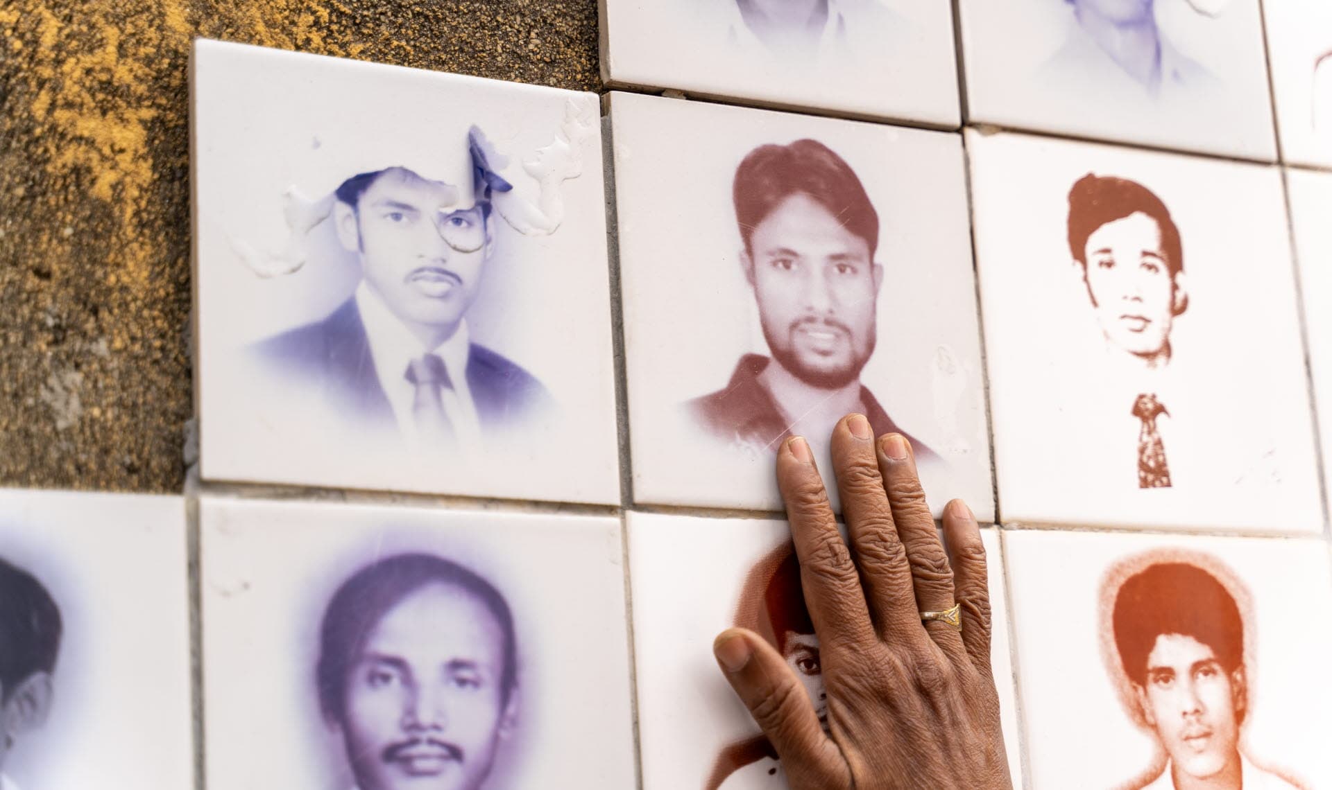 Porträtt på unga män