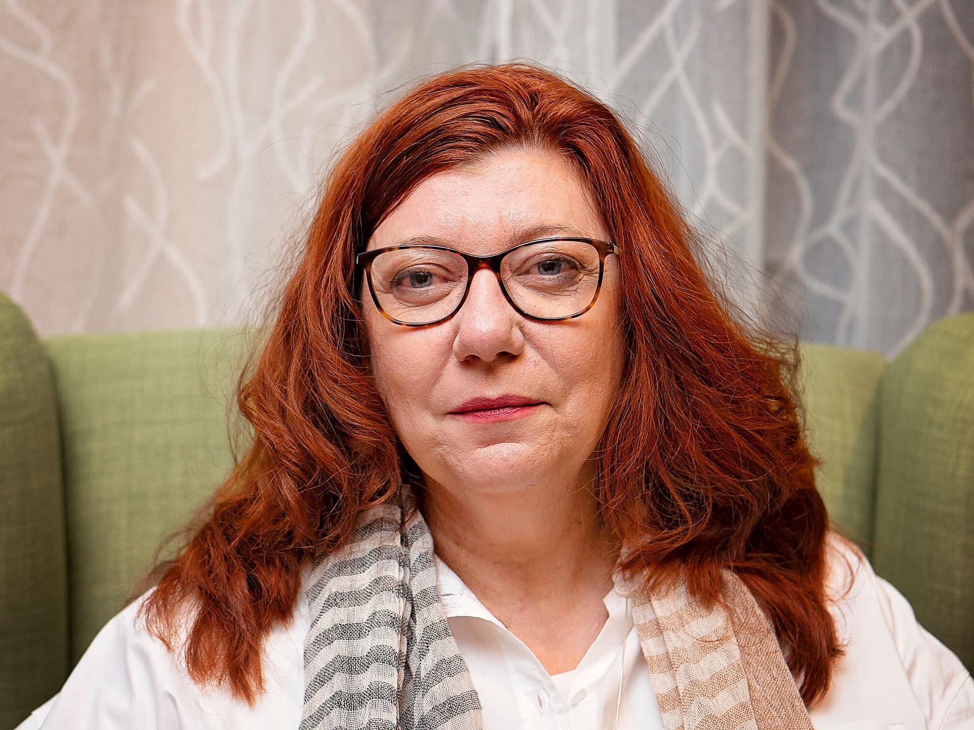 A portrait of Natacha Vorholter