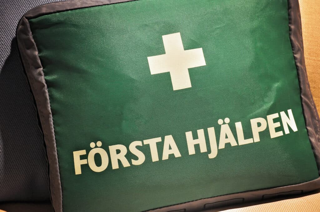 Första hjälpen-väska