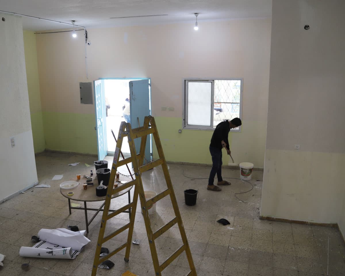 Foto: Tamer Renovering i ett kalt rum