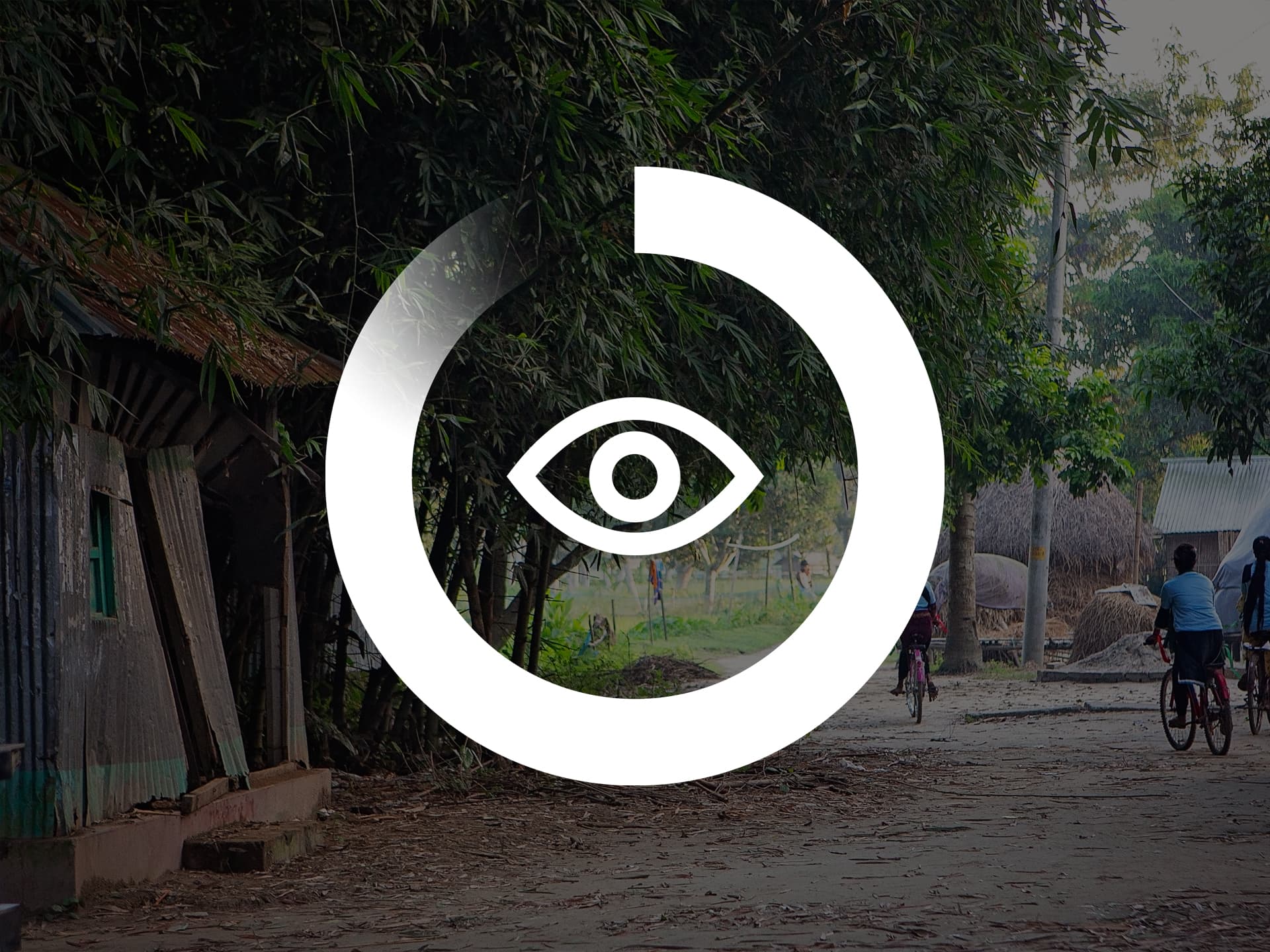 Foto: Diakonia En grafisk bild föreställande ett öga.