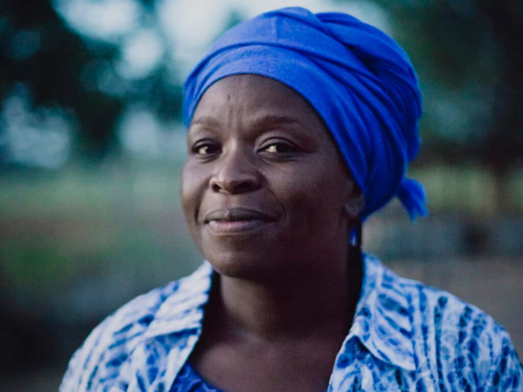 Photo: Diakonia Netty, a woman who is director for the women's shelters