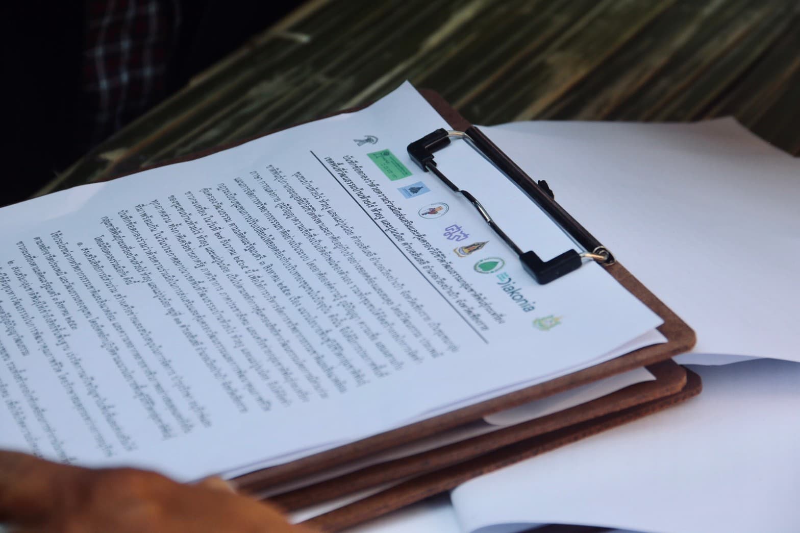 Memorandum of Understanding on Collaboration to Promote and Protect the Way of Life and Culture of the Karen at Ban Huai Rai, Huai Ngu, and Pun Noi, Chiang Rai Province. Memorandum of Understanding on Collaboration to Promote and Protect the Way of Life and Culture of the Karen at Ban Huai Rai, Huai Ngu, and Pun Noi, Chiang Rai Province.