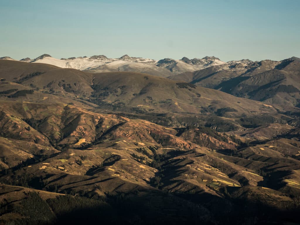 Utsikt över berg