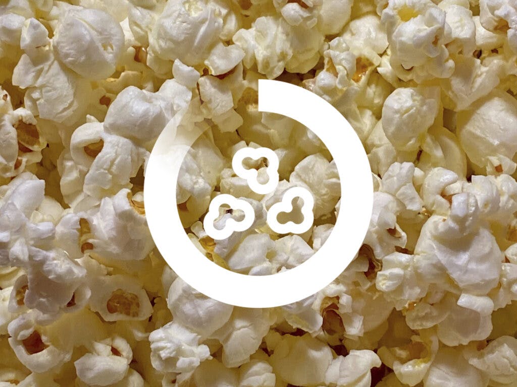 Bild på popcorn