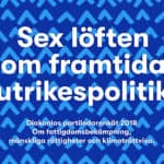 Omslagstext Sex löften om framtida utrikespolitik