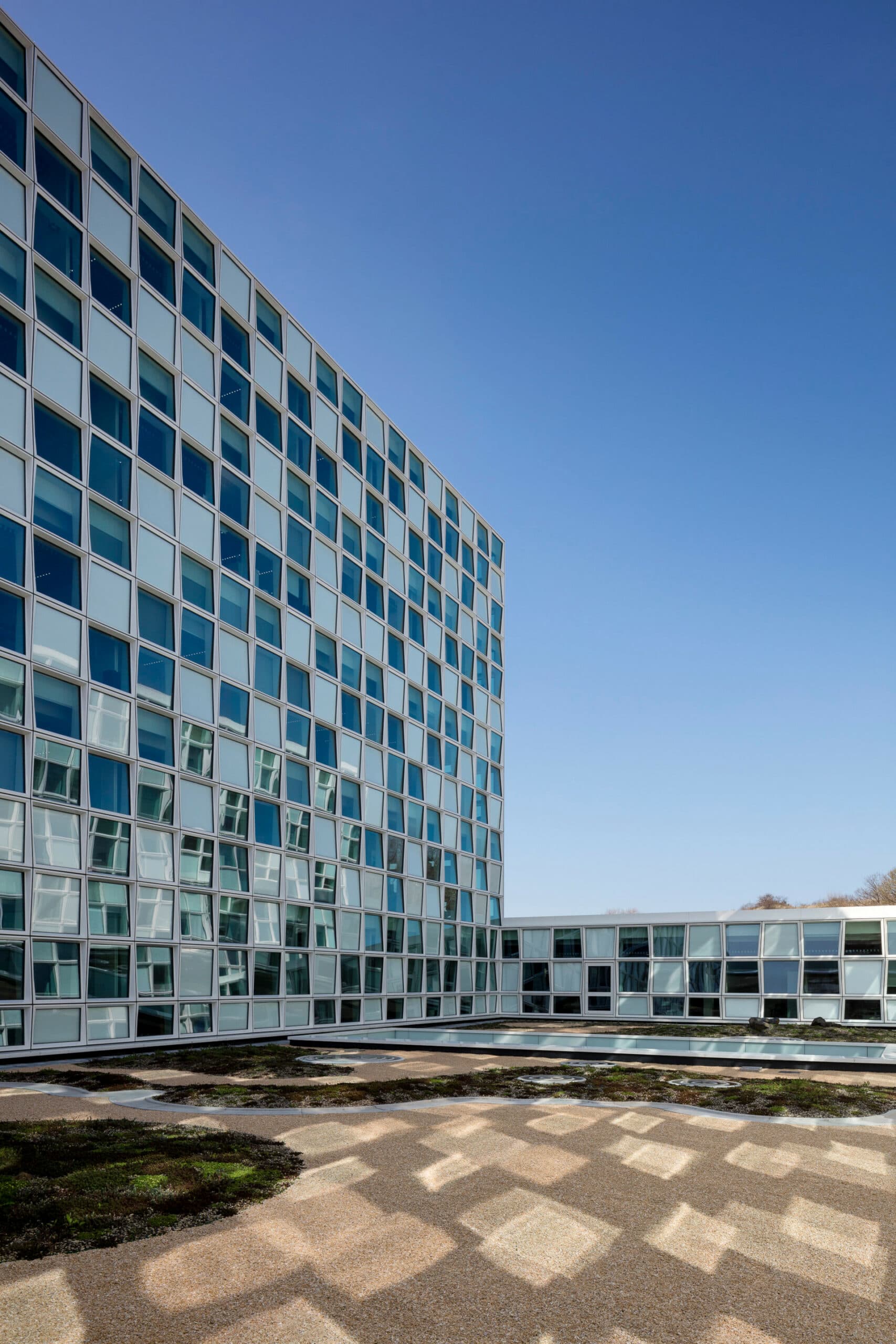 The building of the International Criminal Court. The building of the International Criminal Court.
