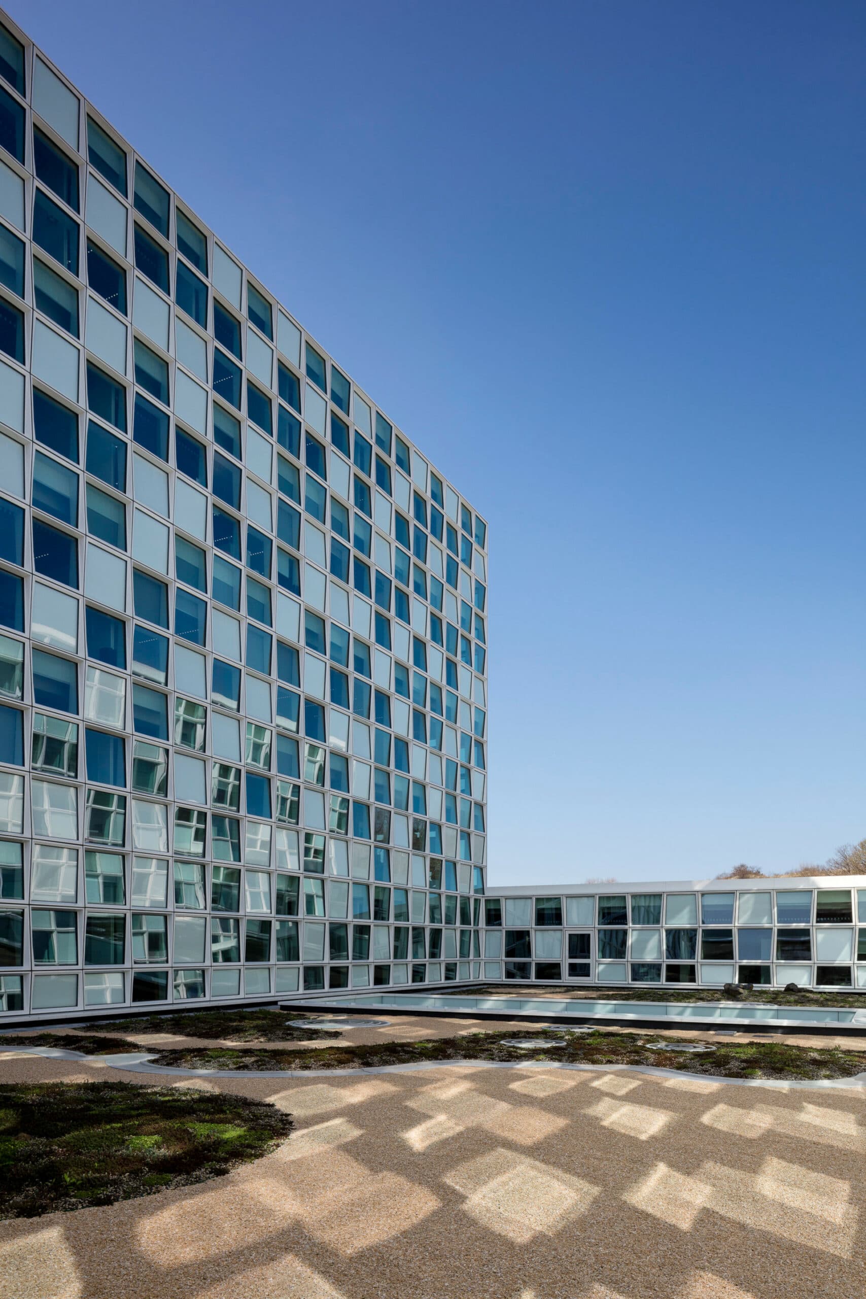 The building of the International Criminal Court.