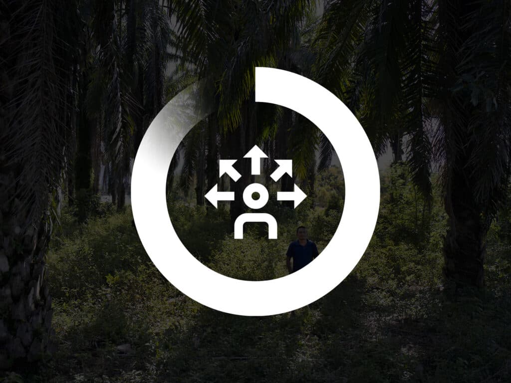 Photo: Stephen Hawkey A graphic image showing the Diakonia Circle Progressbar with the symbol for impact inside.