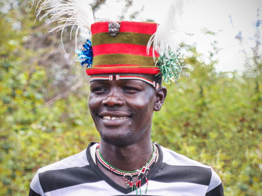 Farmer in Kenya